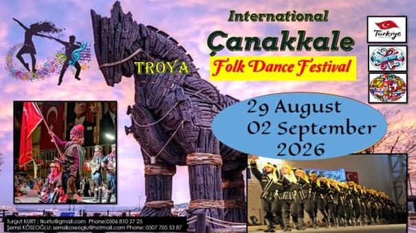 VIIII International Çanakkale Folk Dance Festival (Aug-Sep)