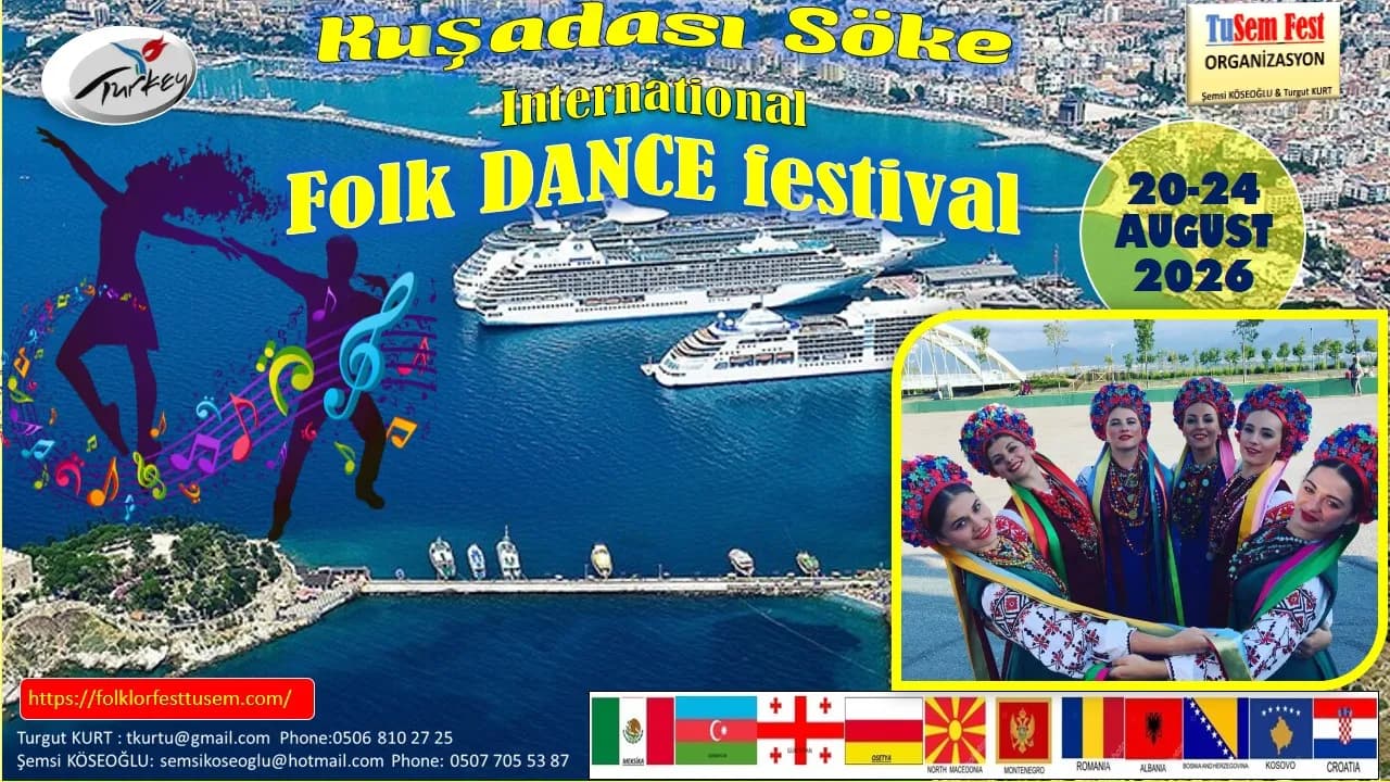 VII. International Kuşadası Söke Folk Dance festival