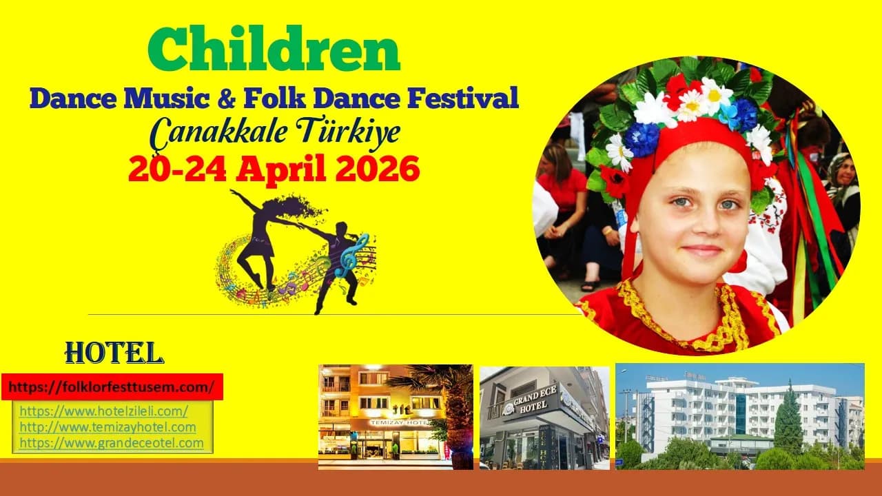 International Çanakkale Kepez CHILDREN & YOUTH Folk Dance and Music festival