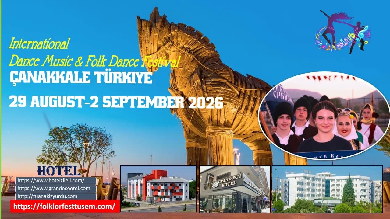 VIIII International Çanakkale Folk Dance Festival (Aug-Sep)